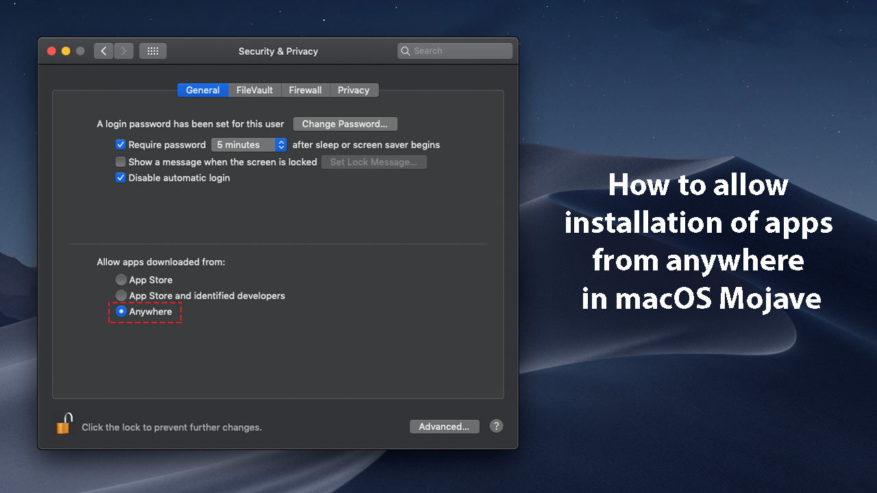 Install Non App Store Software On Mac Mojave